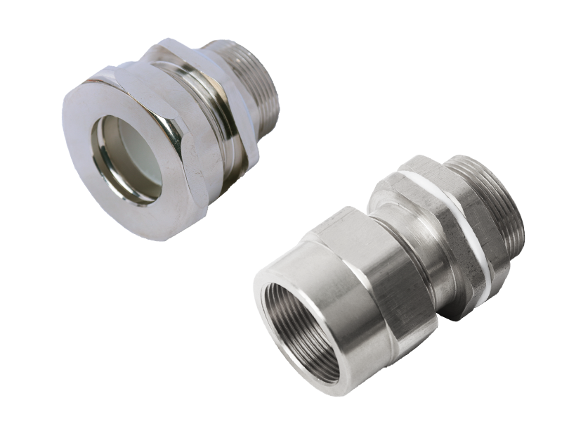 HLBM07, 08-Series Explosion-proof Cable Glands  (Single Seal, Unarmoured)